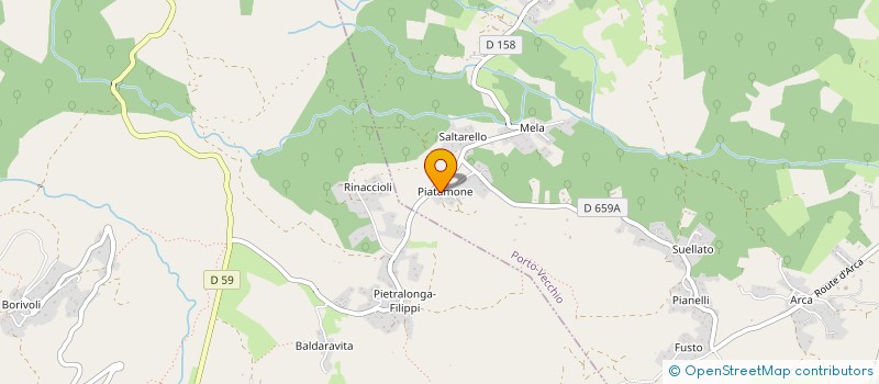 localisation de l'entreprise ROPALINE à PORTO-VECCHIO