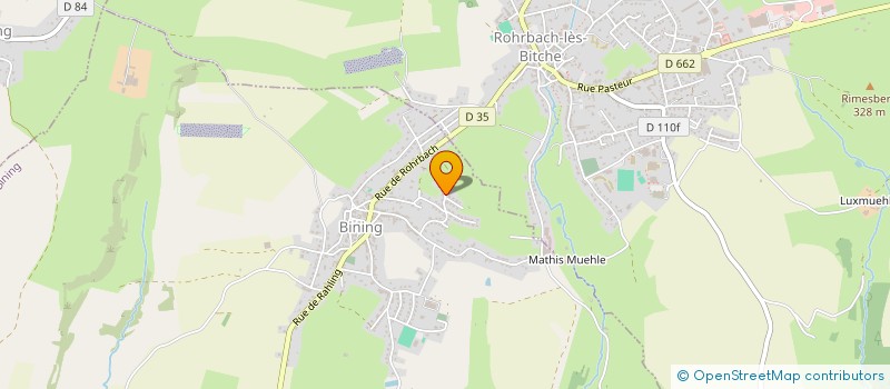 localisation de l'entreprise ROPANA  BINING