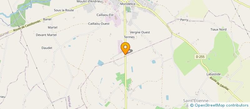 localisation de l'entreprise ROPAVEGA  VILLEREAL