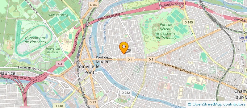 localisation de l'entreprise ROPCIM à JOINVILLE-LE-PONT