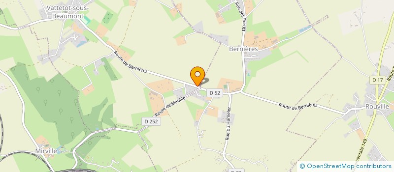 localisation de l'entreprise ROPE SERVICES  VATTETOT-SOUS-BEAUMONT