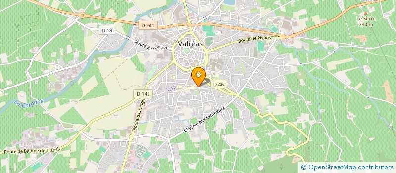 localisation de l'entreprise ROPERS MACONNERIE à VALREAS
