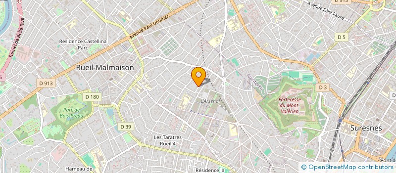 localisation de l'entreprise ROPERT PARTNERS à RUEIL-MALMAISON
