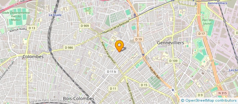 localisation de l'entreprise ROPHARM à ASNIERES-SUR-SEINE