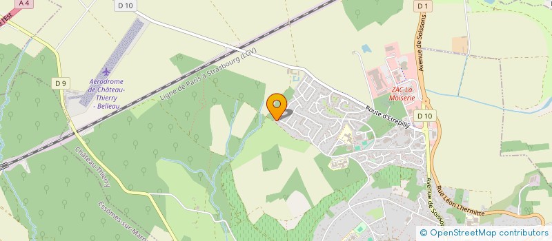 localisation de l'entreprise ROPI GROUP  CHATEAU-THIERRY