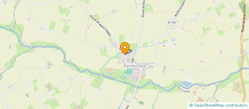 localisation de l'entreprise ROPILOU à DUNKERQUE