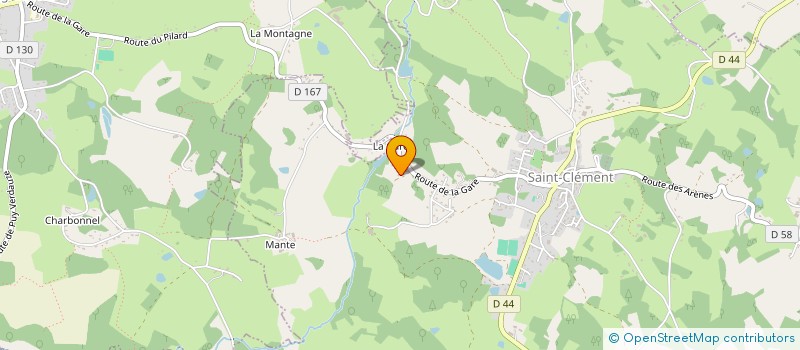 localisation de l'entreprise ROPIT à SAINT-CLEMENT