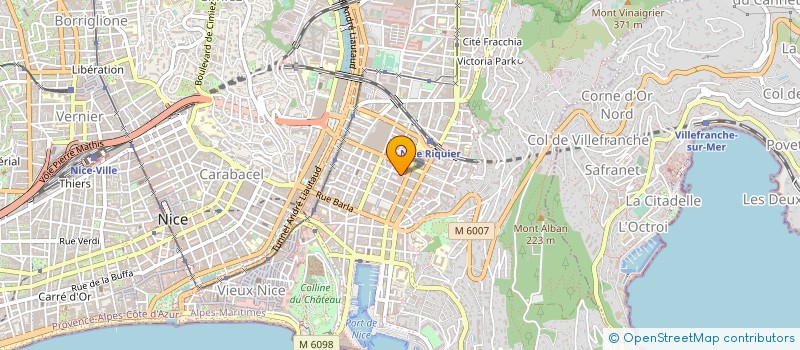 localisation de l'entreprise ROPLAT à NICE