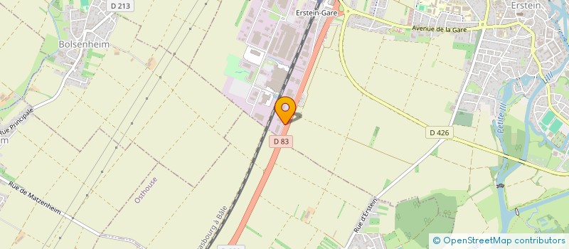 localisation de l'entreprise ROPLOPLO  ERSTEIN