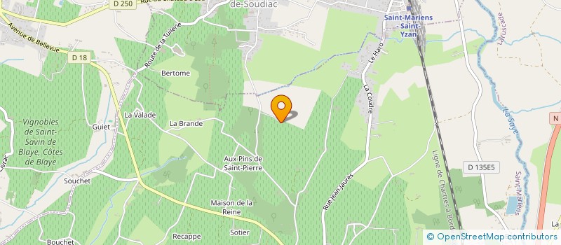 localisation de l'entreprise ROQ'OSSAU  SAINT-MARIENS