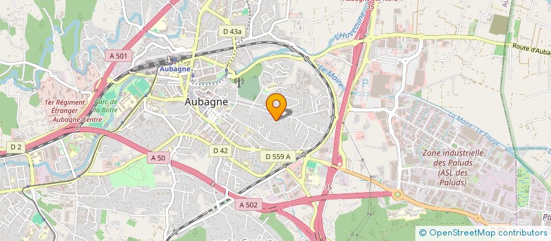 localisation de l'entreprise ROQ2 à AUBAGNE