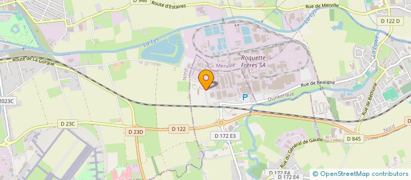 localisation de l'entreprise ROQFAM  LESTREM