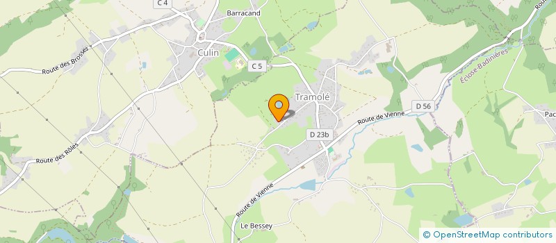 localisation de l'entreprise ROQUE  TRAMOLE