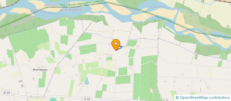 localisation de l'entreprise ROQUEBAT  CHARLEVAL