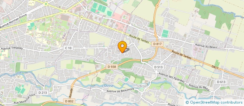 localisation de l'entreprise ROQUEBRUNE 83  SAINT-RAPHAEL