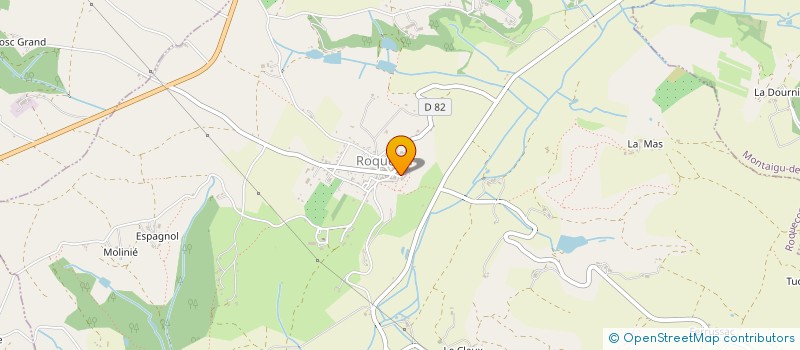 localisation de l'entreprise ROQUECHOEUR  ROQUECOR