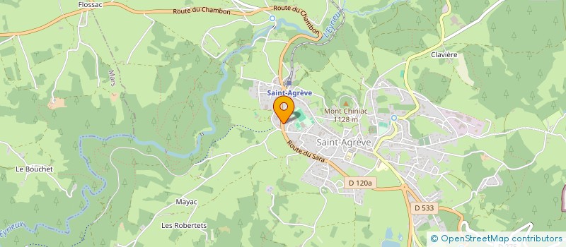 localisation de l'entreprise ROQUEDIL  ROQUECOR