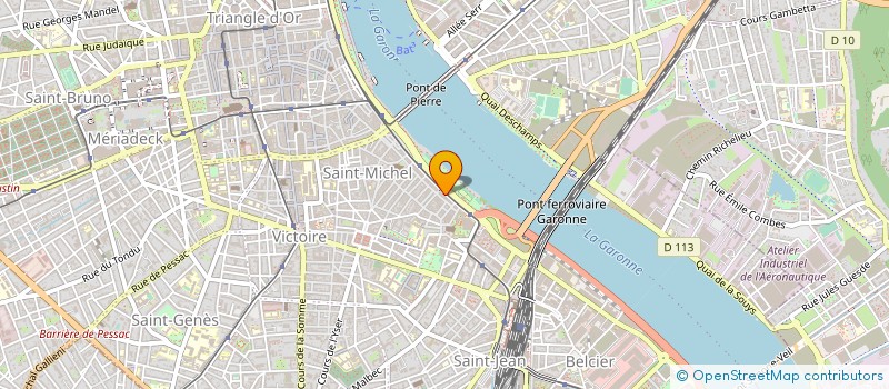 localisation de l'entreprise ROQUEFEUIL COMPANY LTD  BORDEAUX