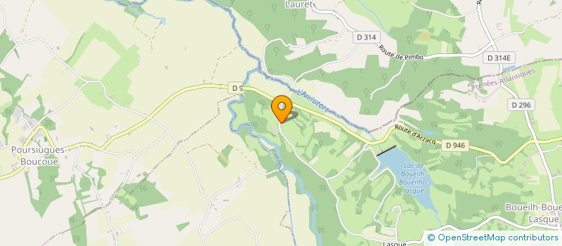 localisation de l'entreprise ROQUEHORT  BOUEILH-BOUEILHO-LASQUE