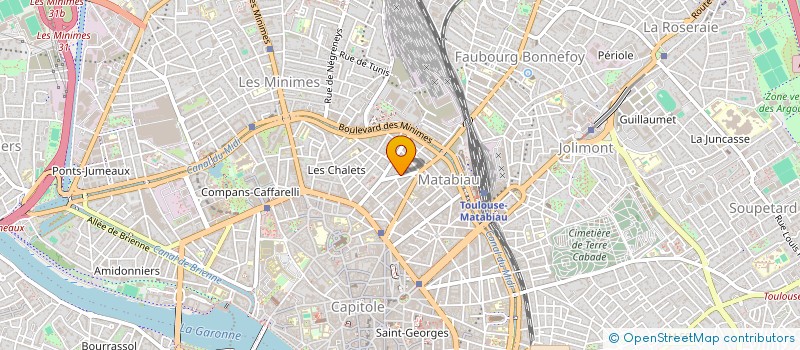localisation de l'entreprise ROQUEMAUREL à TOULOUSE