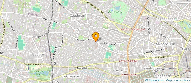 localisation de l'entreprise ROQUEPINE  BORDEAUX