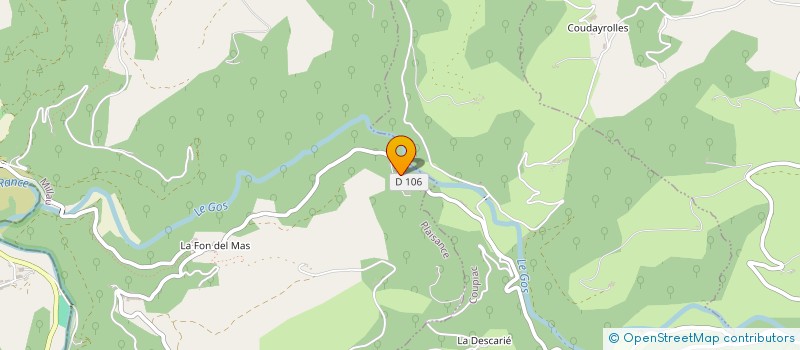 localisation de l'entreprise ROQUES ENERGIE 12 à SAINT-JUERY