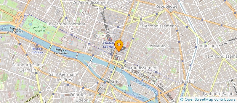 localisation de l'entreprise ROQUETTE 14  PARIS