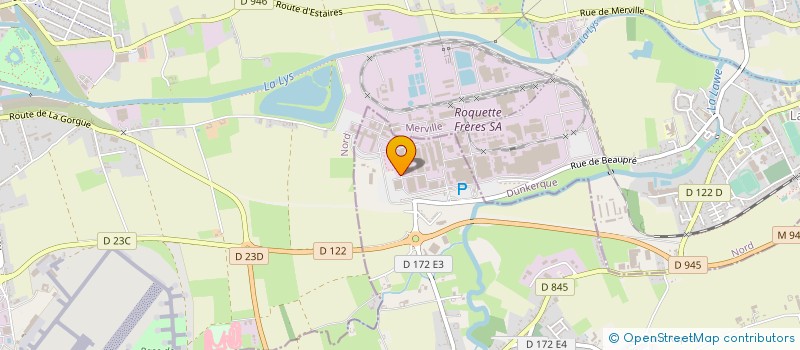 localisation de l'entreprise ROQUETTE MALAUSE à LESTREM