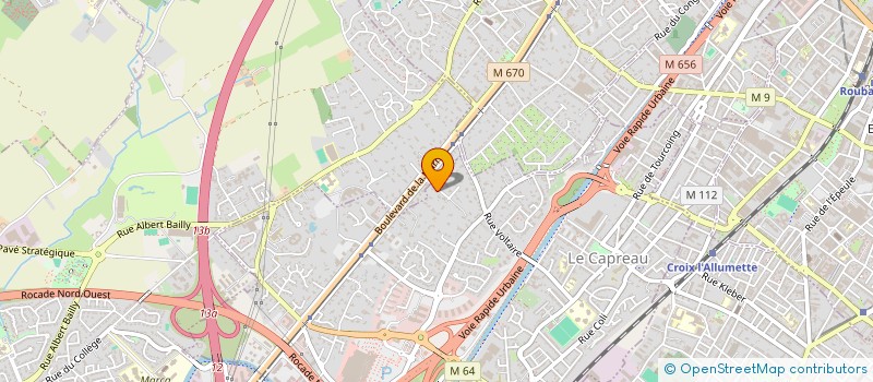 localisation de l'entreprise ROQUETTE QUENTIN à WASQUEHAL