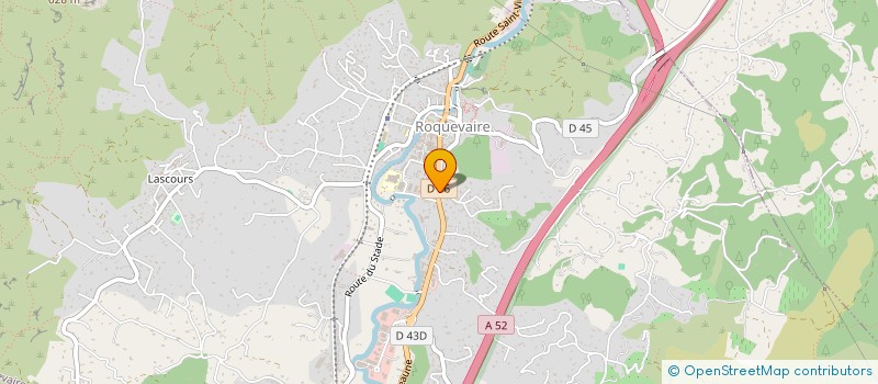 localisation de l'entreprise ROQUEVAIRE AUDITION  ROQUEVAIRE