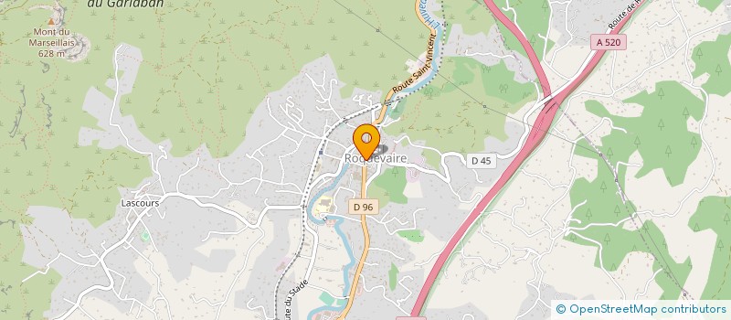 localisation de l'entreprise ROQUEVAIRE AUTOMOBILES à ROQUEVAIRE