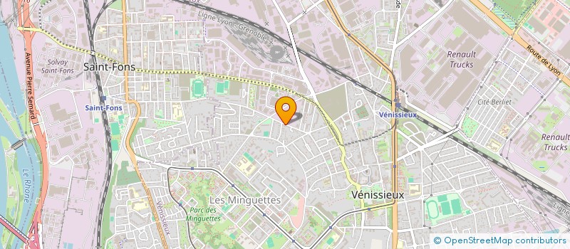 localisation de l'entreprise ROQUIA ATTAWHID à VENISSIEUX