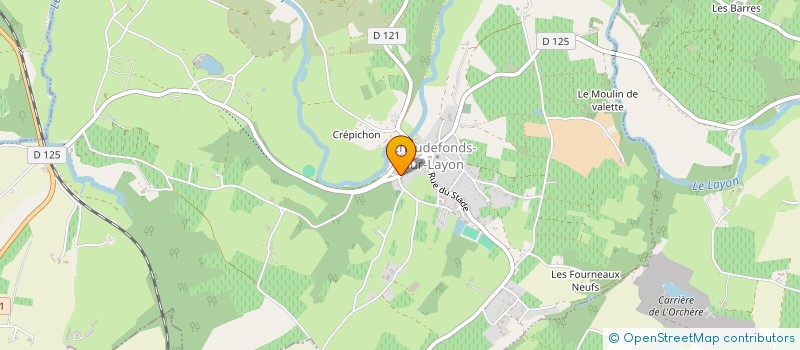 localisation de l'entreprise ROREKA  CHAUDEFONDS-SUR-LAYON