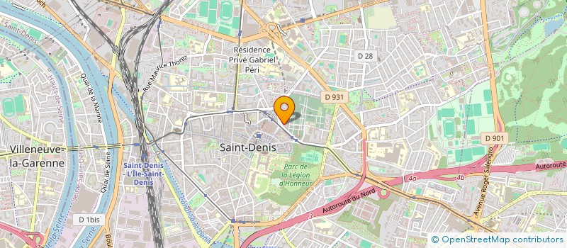 localisation de l'entreprise RORGUE à SAINT-OUEN-L'AUMONE
