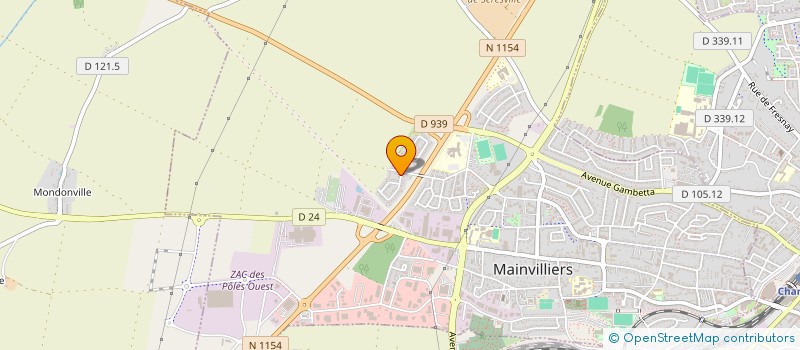 localisation de l'entreprise RORQUAL STUDIO à MAINVILLIERS