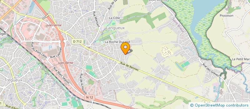 localisation de l'entreprise RORY à LANGUEUX