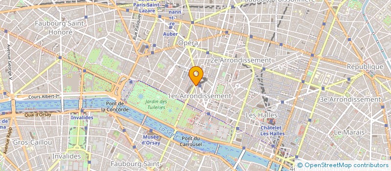 localisation de l'entreprise RORY LEGAL  PARIS 01