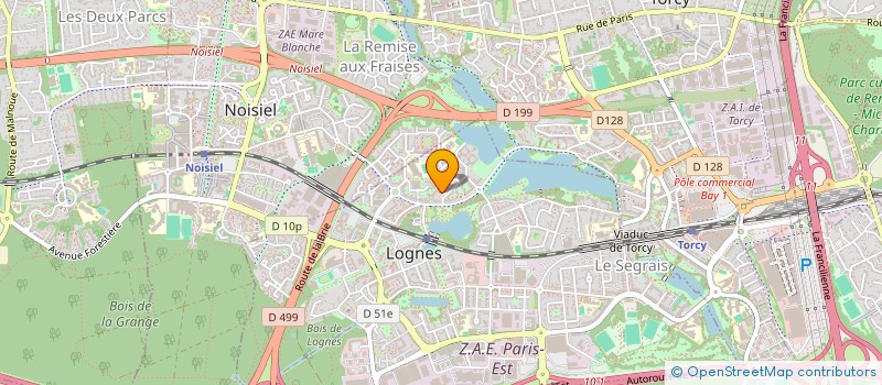 localisation de l'entreprise ROS à LOGNES
