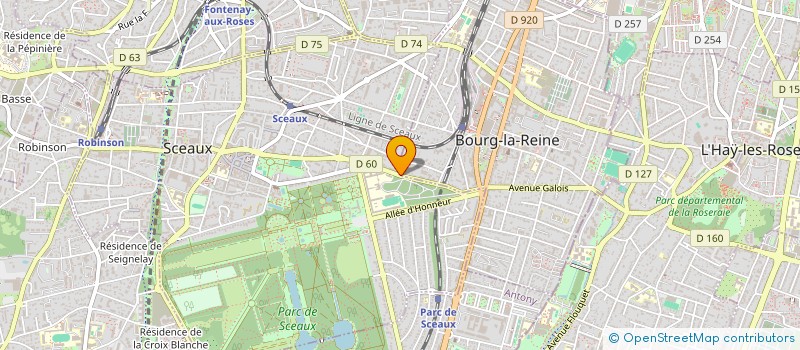 localisation de l'entreprise ROS'ALTI à SCEAUX