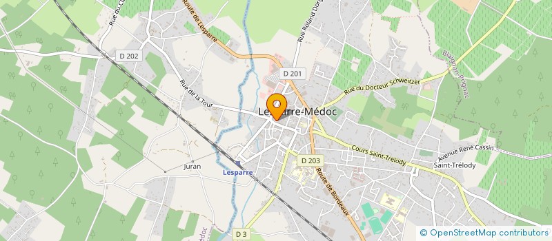 localisation de l'entreprise ROS ANNE à LESPARRE-MEDOC