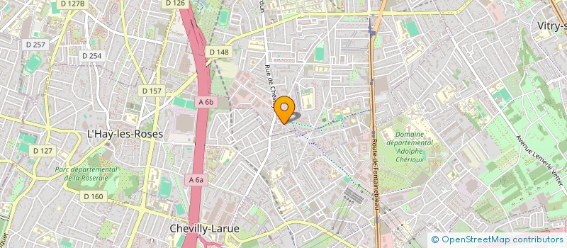 localisation de l'entreprise ROS BAT DESIGN à SAINT-OUEN-SUR-SEINE