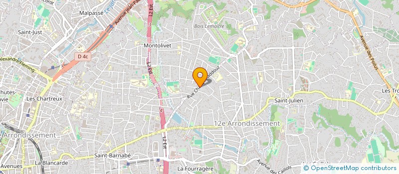 localisation de l'entreprise ROS-CLEMENT à MARSEILLE