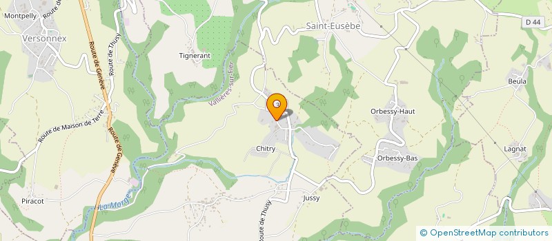 localisation de l'entreprise ROS MARBRERIE  RUMILLY