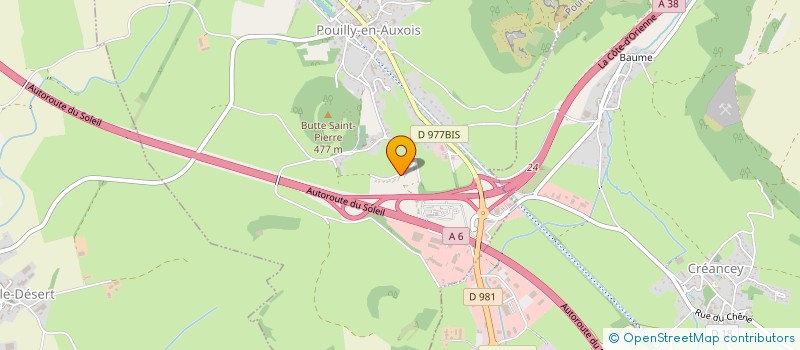 localisation de l'entreprise ROSA  VANDENESSE-EN-AUXOIS