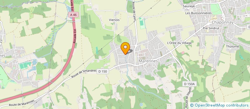 localisation de l'entreprise ROSA  MARENNES