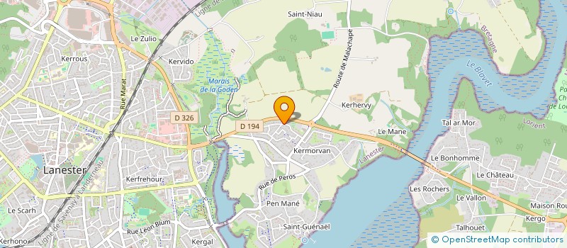 localisation de l'entreprise ROSA  LANESTER