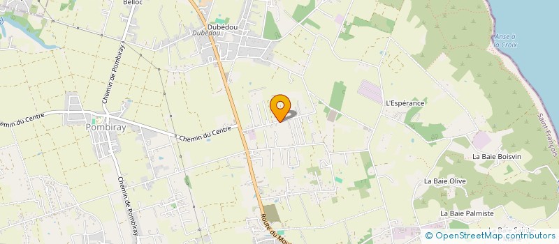localisation de l'entreprise ROSA  SAINT-FRANCOIS