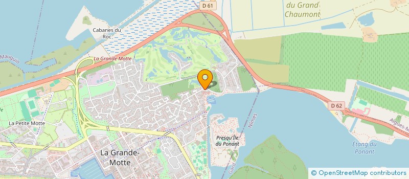 localisation de l'entreprise ROSA  LA GRANDE-MOTTE