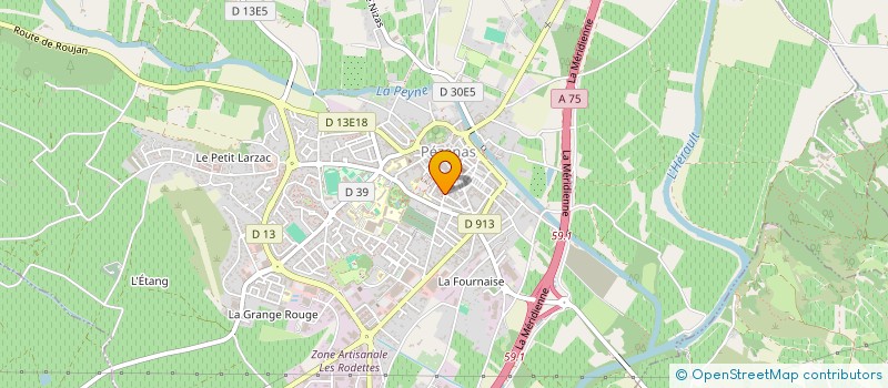 localisation de l'entreprise ROSA ADDABBO COUTURE  AGDE