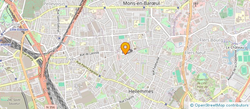 localisation de l'entreprise ROSA BIANCA à LILLE